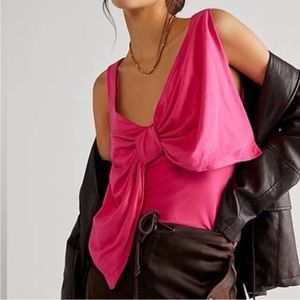 Free People Big bow top